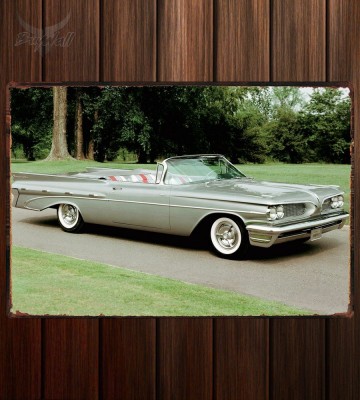 Металлическая табличка Pontiac Bonneville Convertible (2867) 544